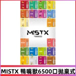 MIST X 鴨嘴獸6500口拋棄式電子煙#台灣現貨#
