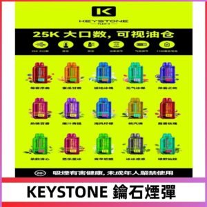 鑰石KEYSTONE FLEX-3 25000口專彈專機套裝|大容量續航